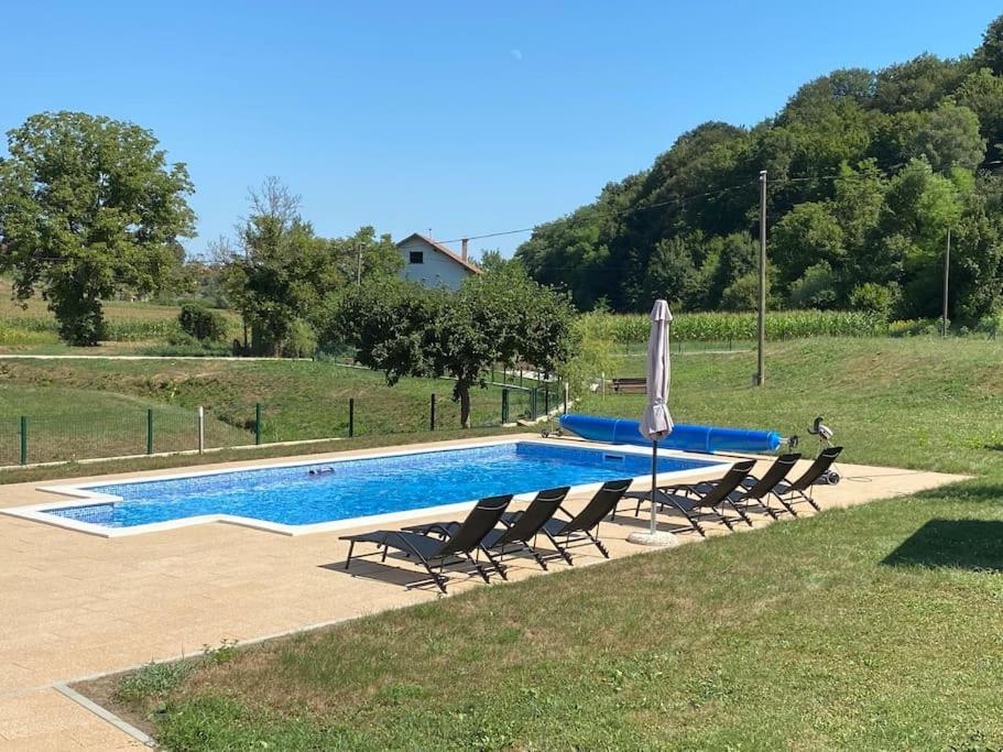 Ruralna Kuca 'Villa Zagorka' Za Odmor Sa Bazenom I Bocalistem Donja Pacetina Extérieur photo