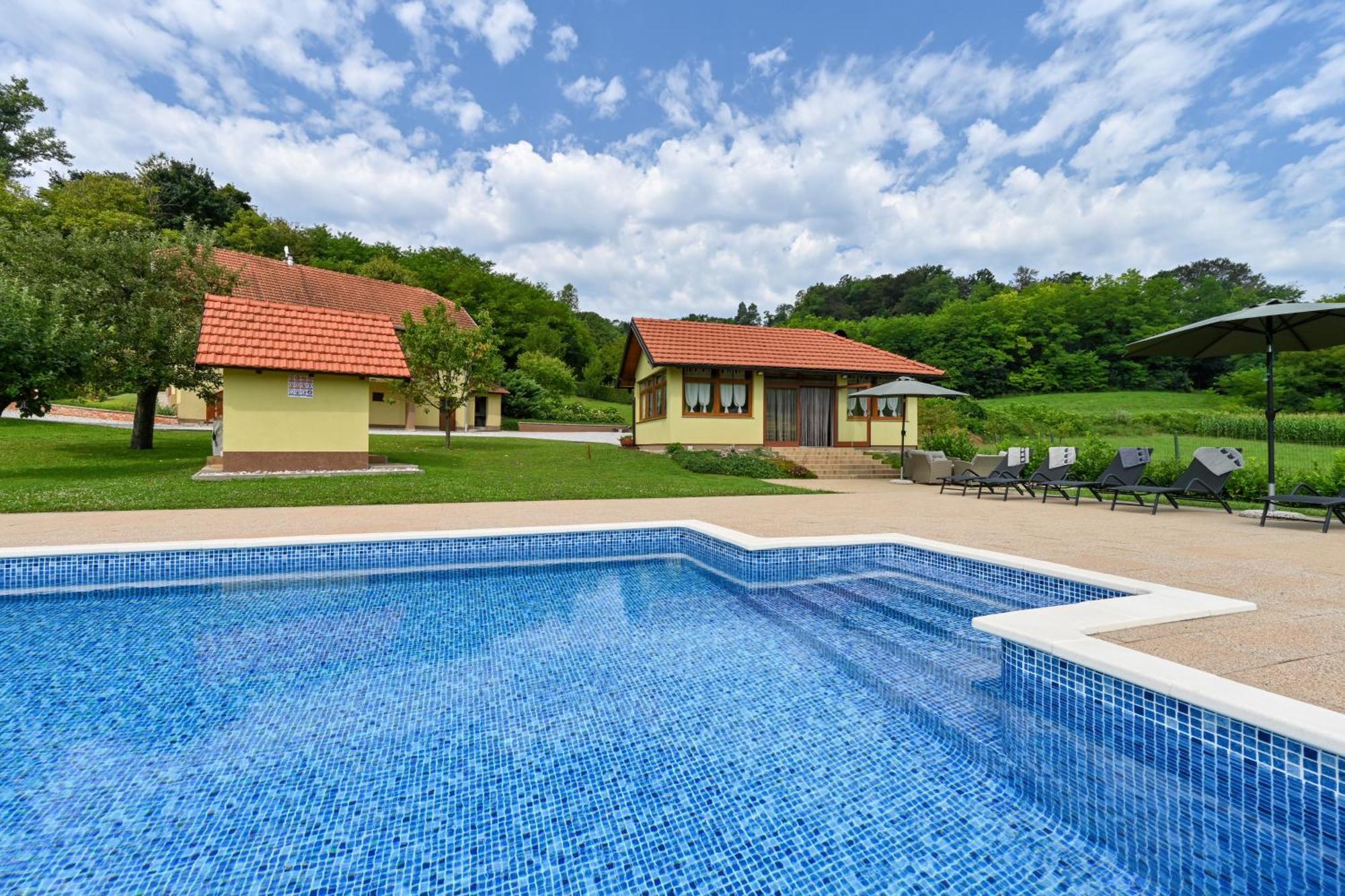 Ruralna Kuca 'Villa Zagorka' Za Odmor Sa Bazenom I Bocalistem Donja Pacetina Extérieur photo