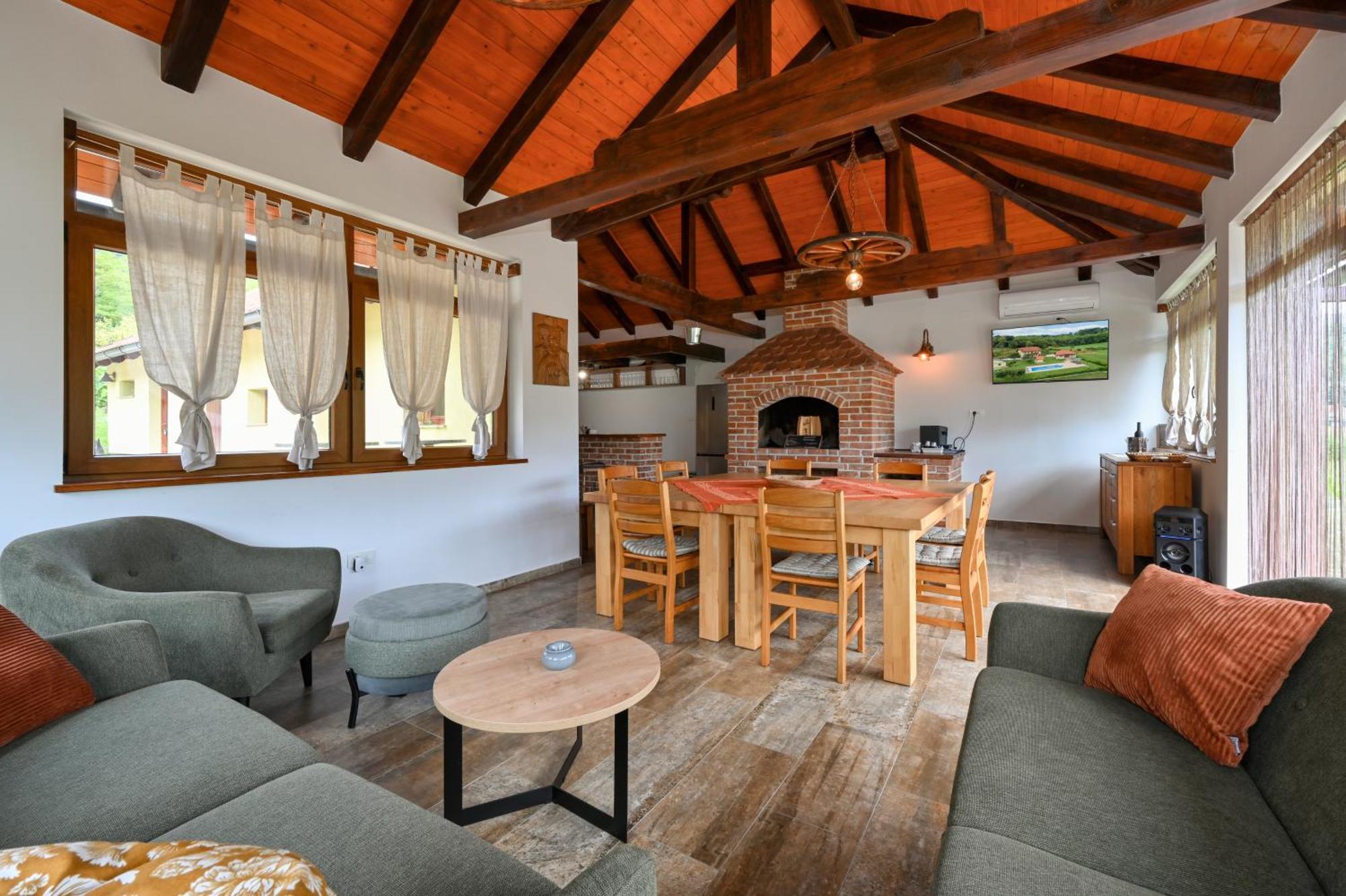 Ruralna Kuca 'Villa Zagorka' Za Odmor Sa Bazenom I Bocalistem Donja Pacetina Extérieur photo